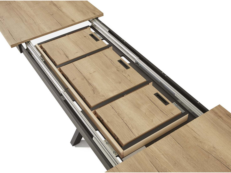 COLOSSUS-Table BOIS XXL avec 3...