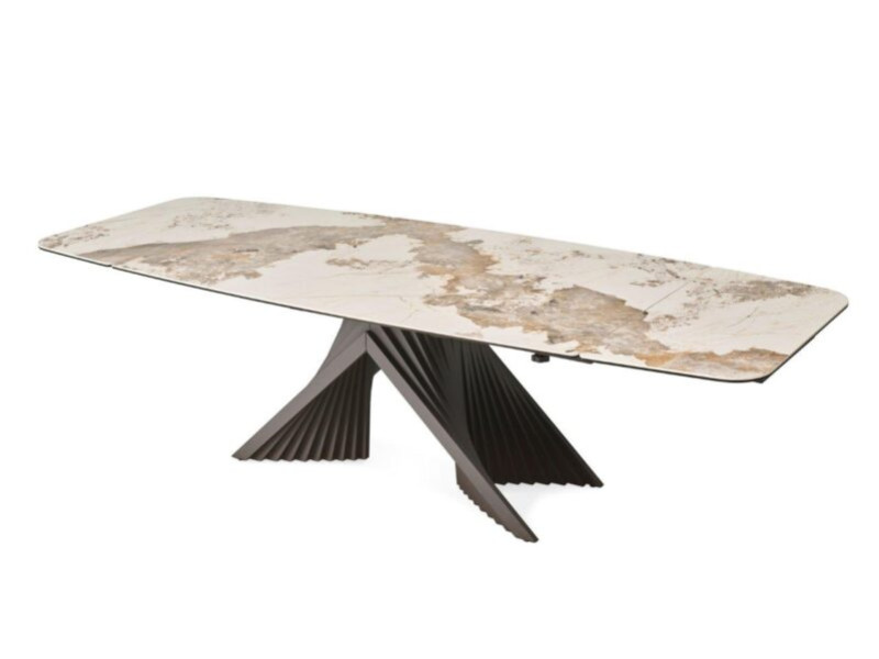 ANGEL-Table rectangle pied centrale...