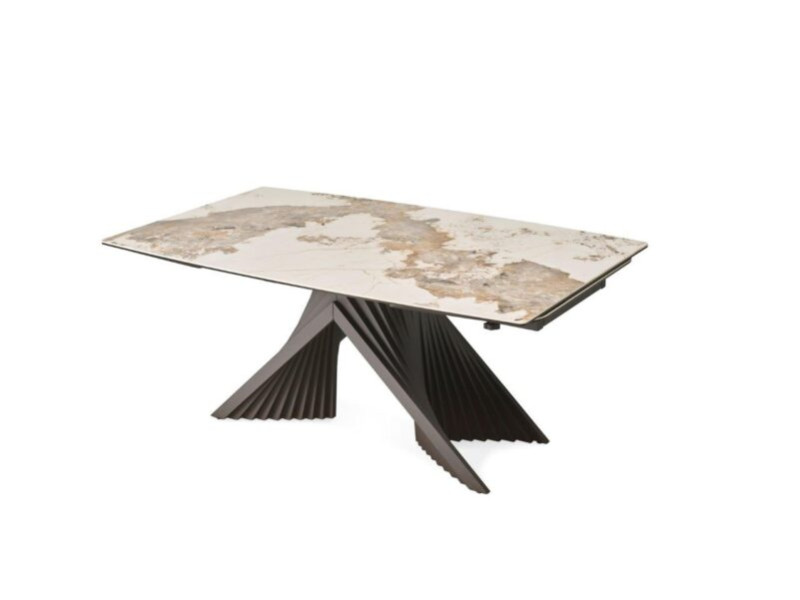 ANGEL-Table rectangle pied centrale...