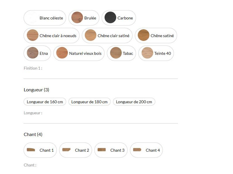CONCEPT TABLE A LA CARTE-Designer...