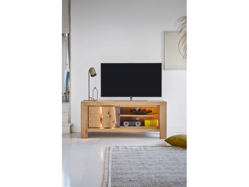 LEGEND-Meuble télé bois et dekton