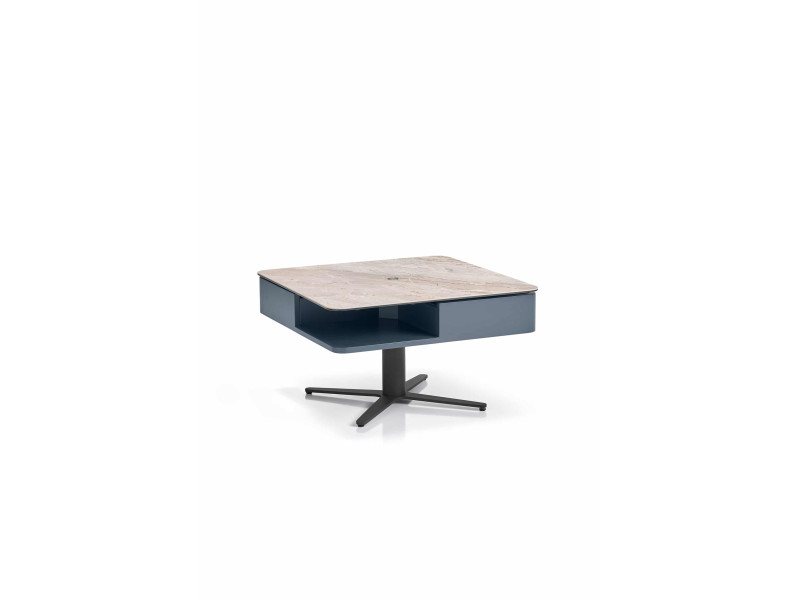 PRESTO-Table basse carrée plateau...
