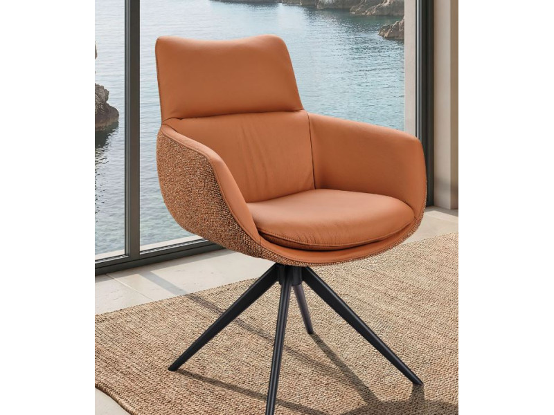 EVA-Chaise fauteuil cuir option...