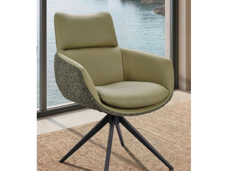 EVA-Chaise fauteuil cuir option...