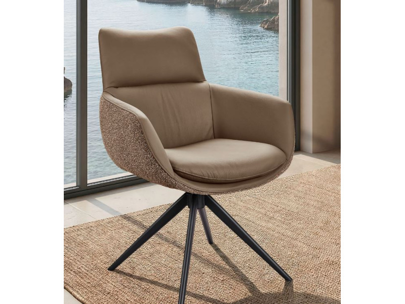EVA-Chaise fauteuil cuir option...