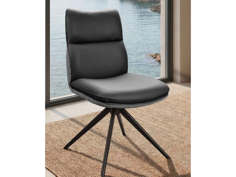 EVA-Chaise en cuir avec option pivotant
