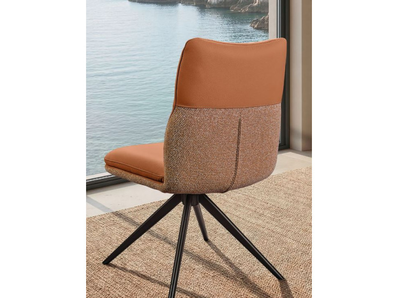 EVA-Chaise en cuir avec option pivotant