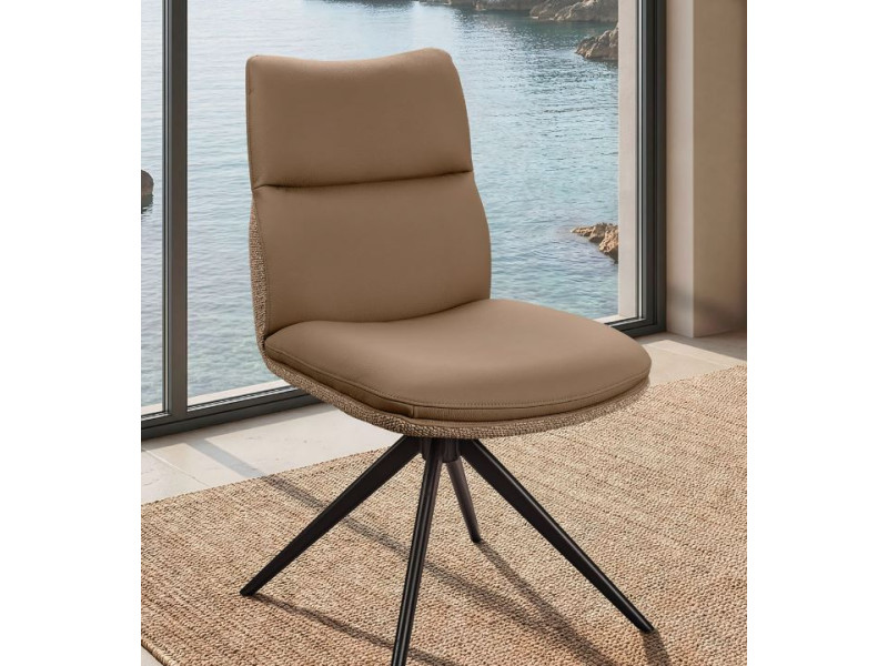 EVA-Chaise en cuir avec option pivotant