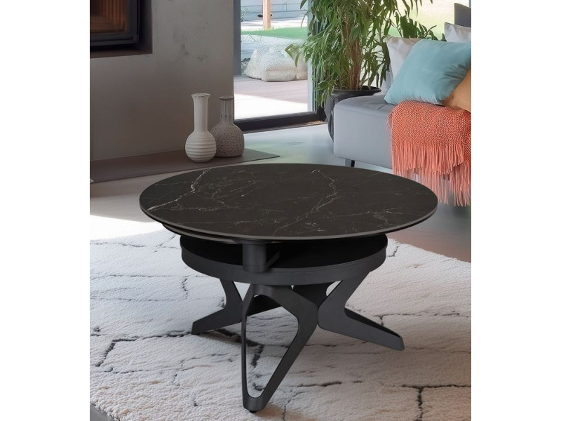 SYDNEY-Table basse 3 plateaux simultanés