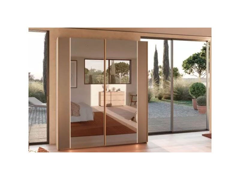 MAJESTIC-Armoire 2 portes coulissantes