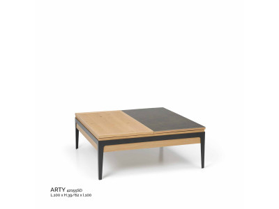 ARTY-Table basse carré... 2
