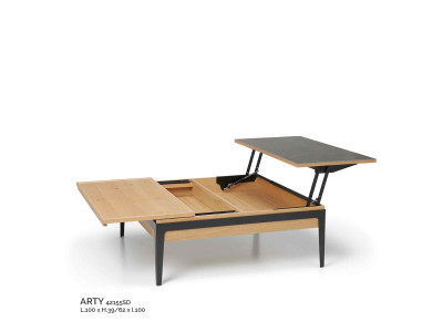 ARTY-Table basse carré...