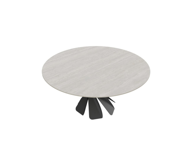 COBRA-Table ronde fixe en céramique