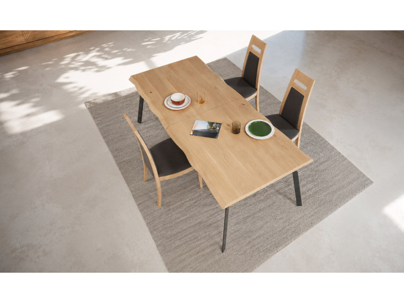 PORTO-Table rectangle plateau chant...