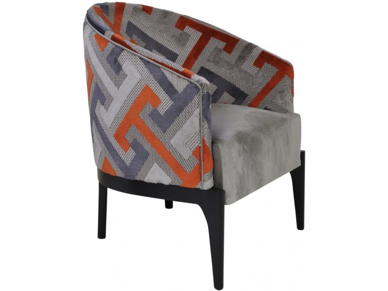 VICTOR - Fauteuil fixe intemporel tissu