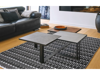 HOUSTON - Table basse métal...