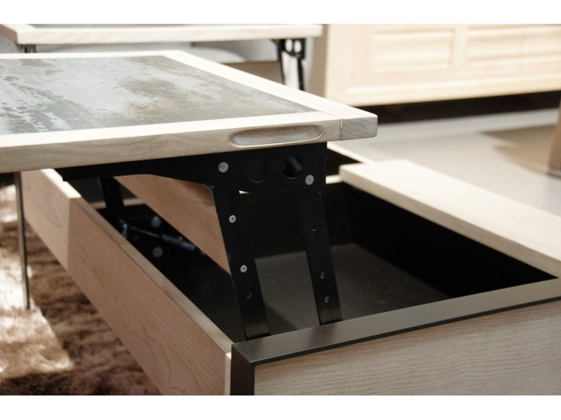 GLICK-Table basse avec 2 plateaux...