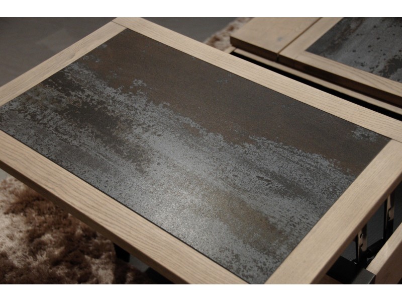 GLICK-Table basse avec 2 plateaux...