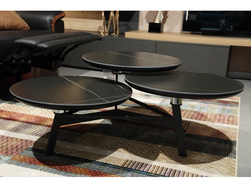 DYSKO-Table unique avec 3 plateaux...