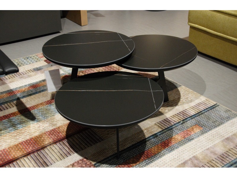 DYSKO-Table unique avec 3 plateaux...
