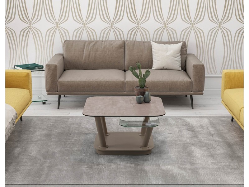 QUATTRO- Table basse 4 plateaux...