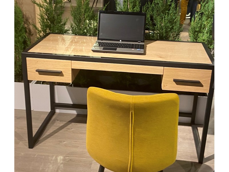 FIDJI-Bureau placage chêne