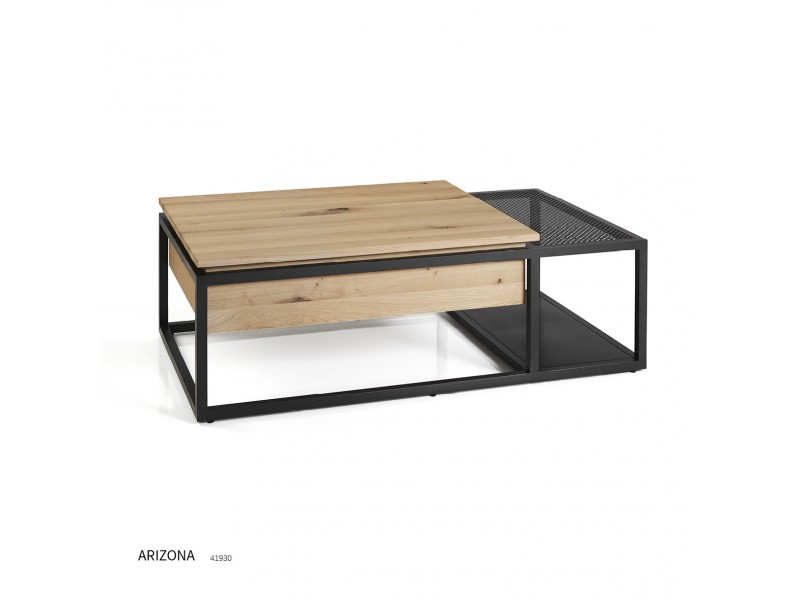 ARIZONA-Table basse plateau relevant