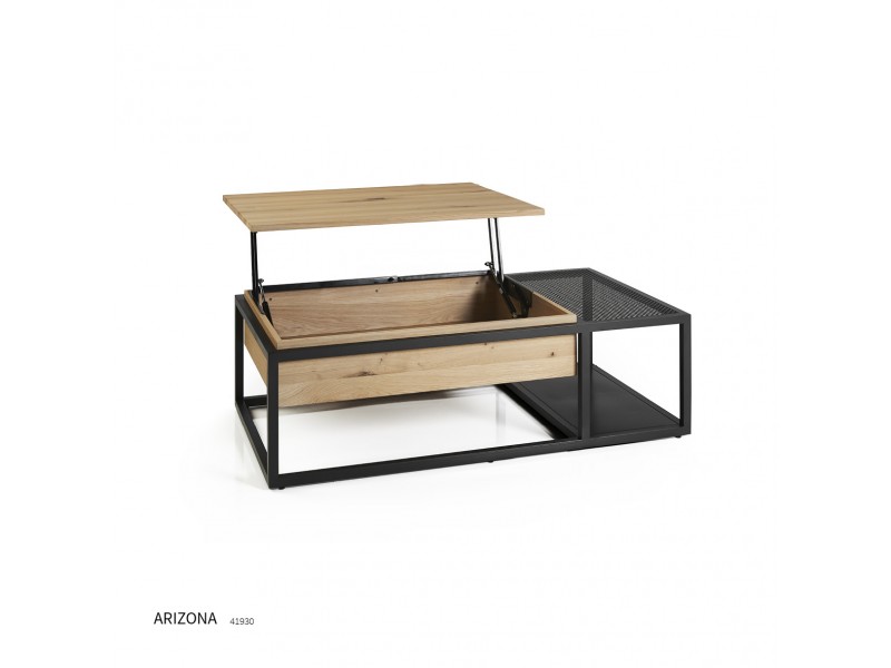 ARIZONA-Table basse plateau relevant