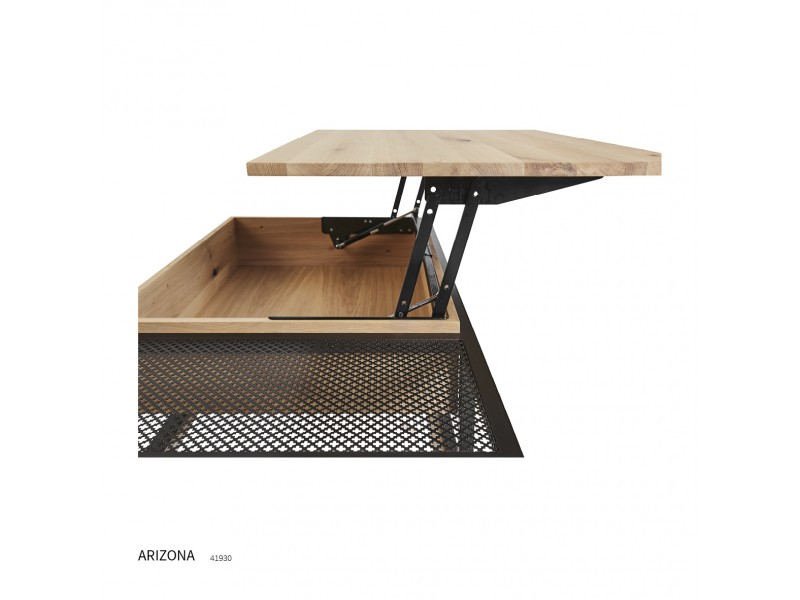 ARIZONA-Table basse plateau relevant