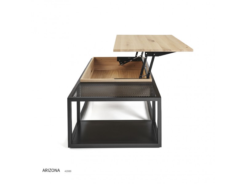 ARIZONA-Table basse plateau relevant