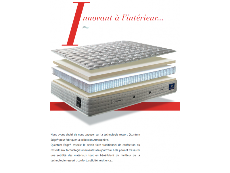 BERLIN-Matelas Fixe exposé 160 X 200