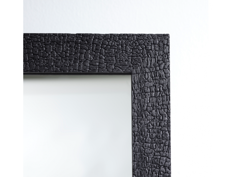 KYO SMALL- Miroir bois brulé