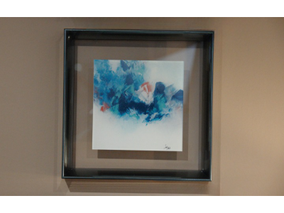 CLOUD - Cadre vitrine déco