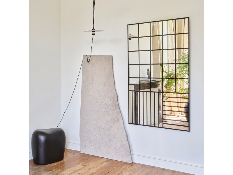 GRID BLACK-Miroir