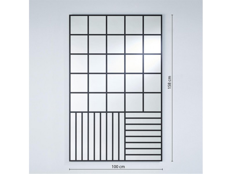 GRID BLACK-Miroir