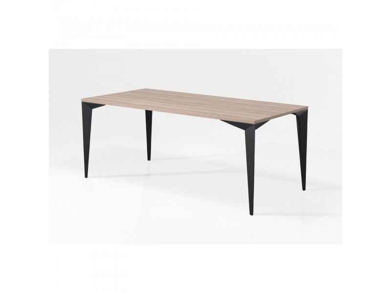 STYLE-Table fixe pied métal
