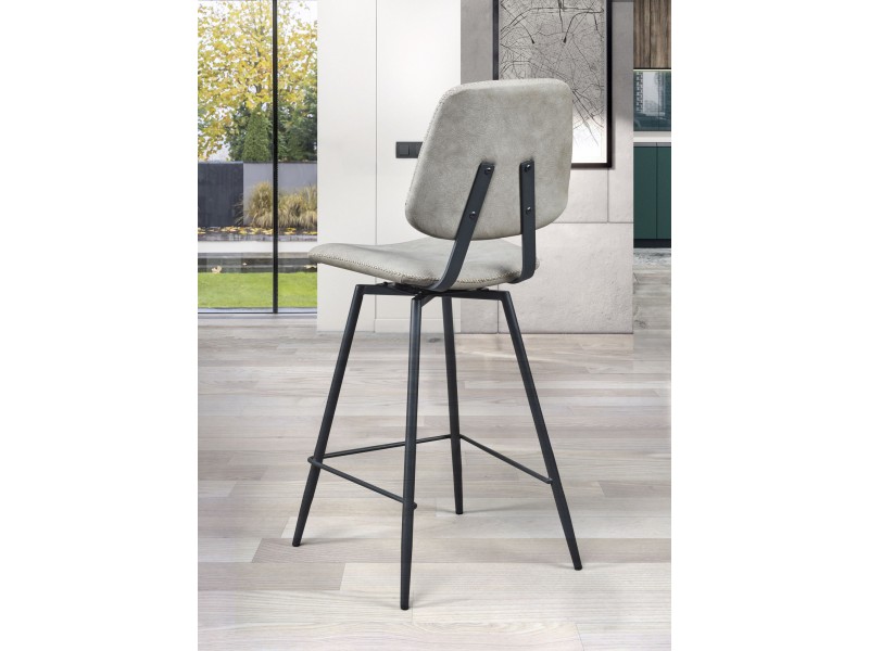 MARGOT-SET DE 2 Chaises hautes BEIGE...
