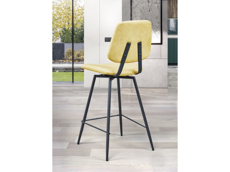 MARGOT-SET DE 2 Chaises hautes BEIGE...