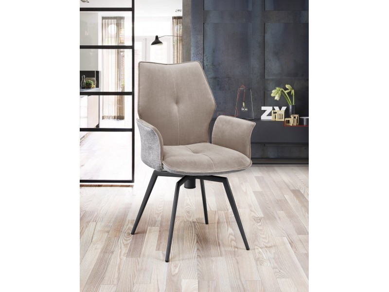 PALOMA-Chaise fauteuil pivotante 360°...