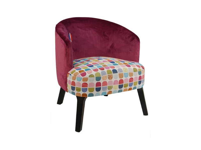 LYDIE-Fauteuil de style revisité