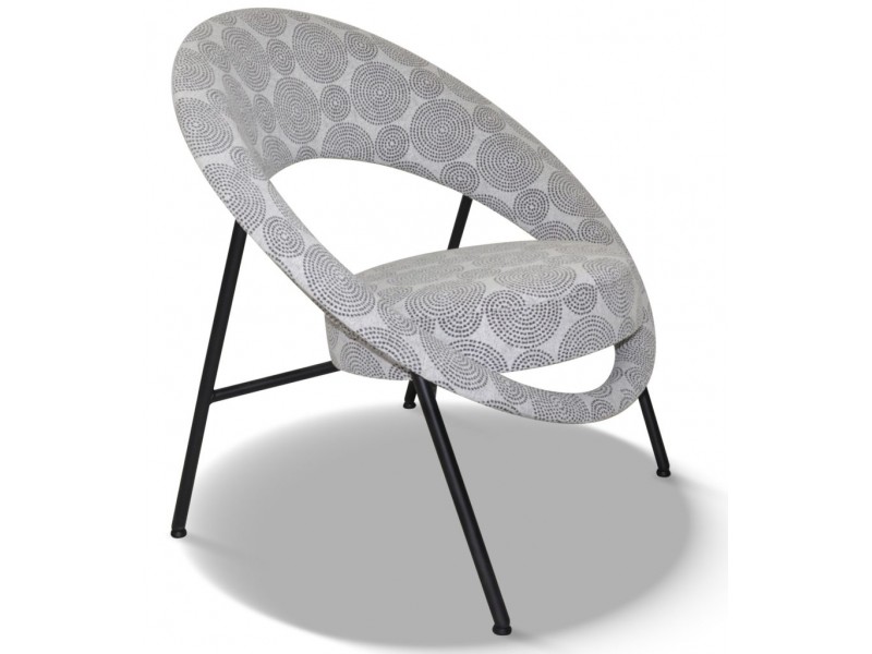 SATURN- Fauteuil indus tissu