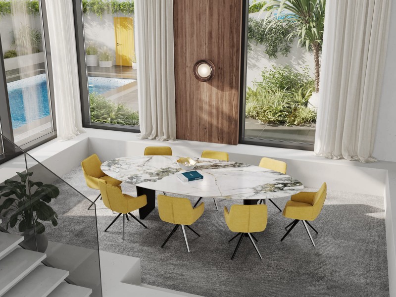 GOLIATH-Table de repas fixe 3.20 cm