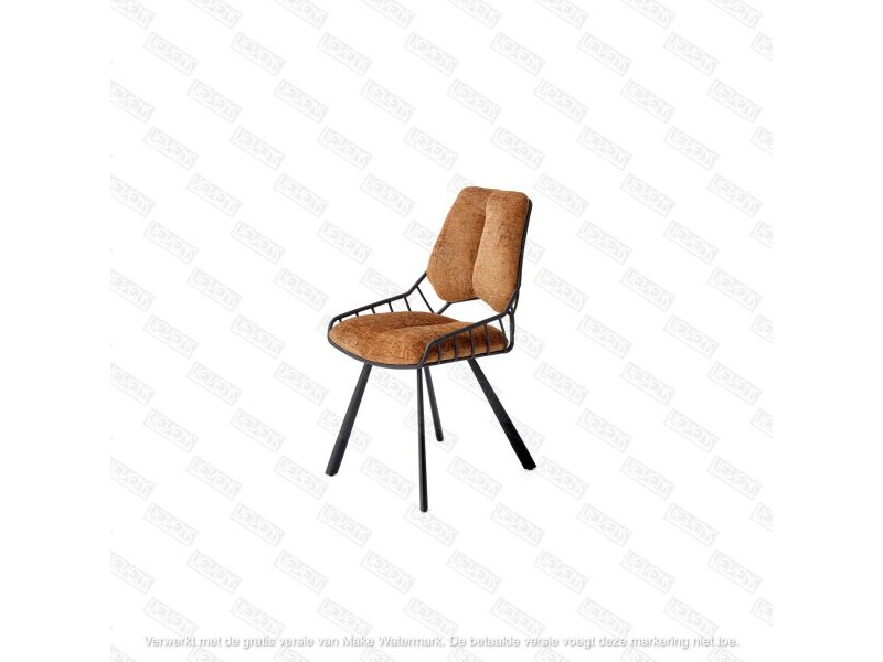 TRIX -Chaise dos et côtés en métal...