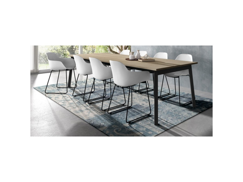 VICTORIA-Table repas rectangle avec...