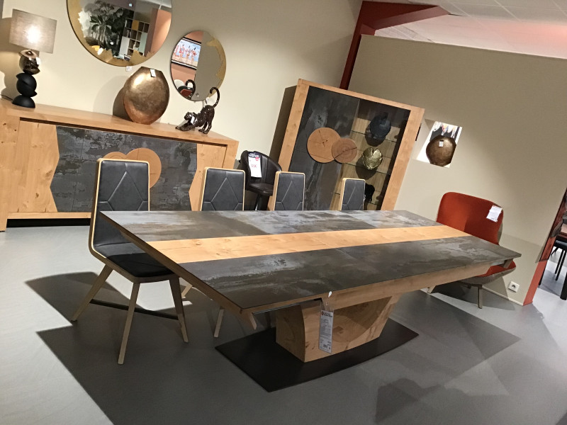 FLOIRAC-Table XXL pied central