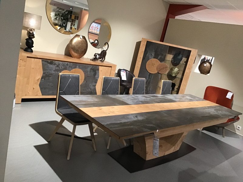 FLOIRAC-Table XXL pied central
