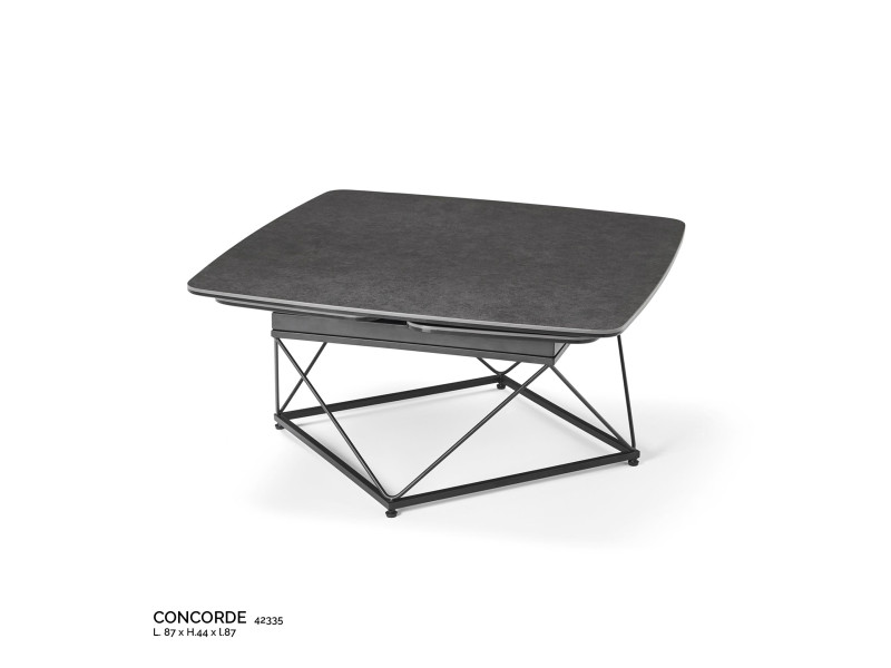 CONCORDE-Table céramique carré