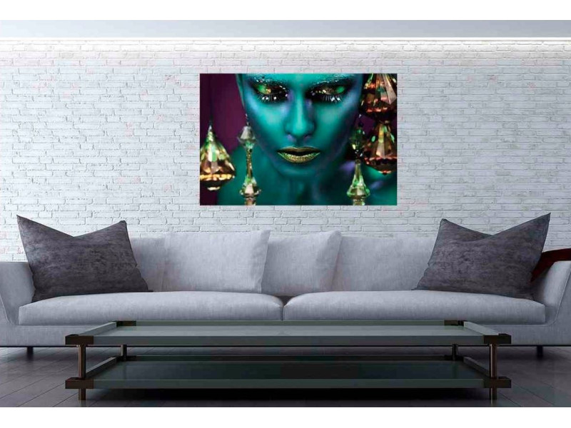 VISAGE-Impression sur verre