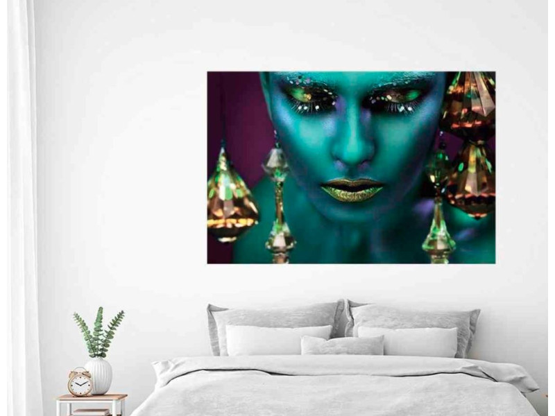 VISAGE-Impression sur verre