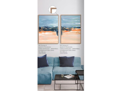 PAYSAGE ORANGE-Caisse...